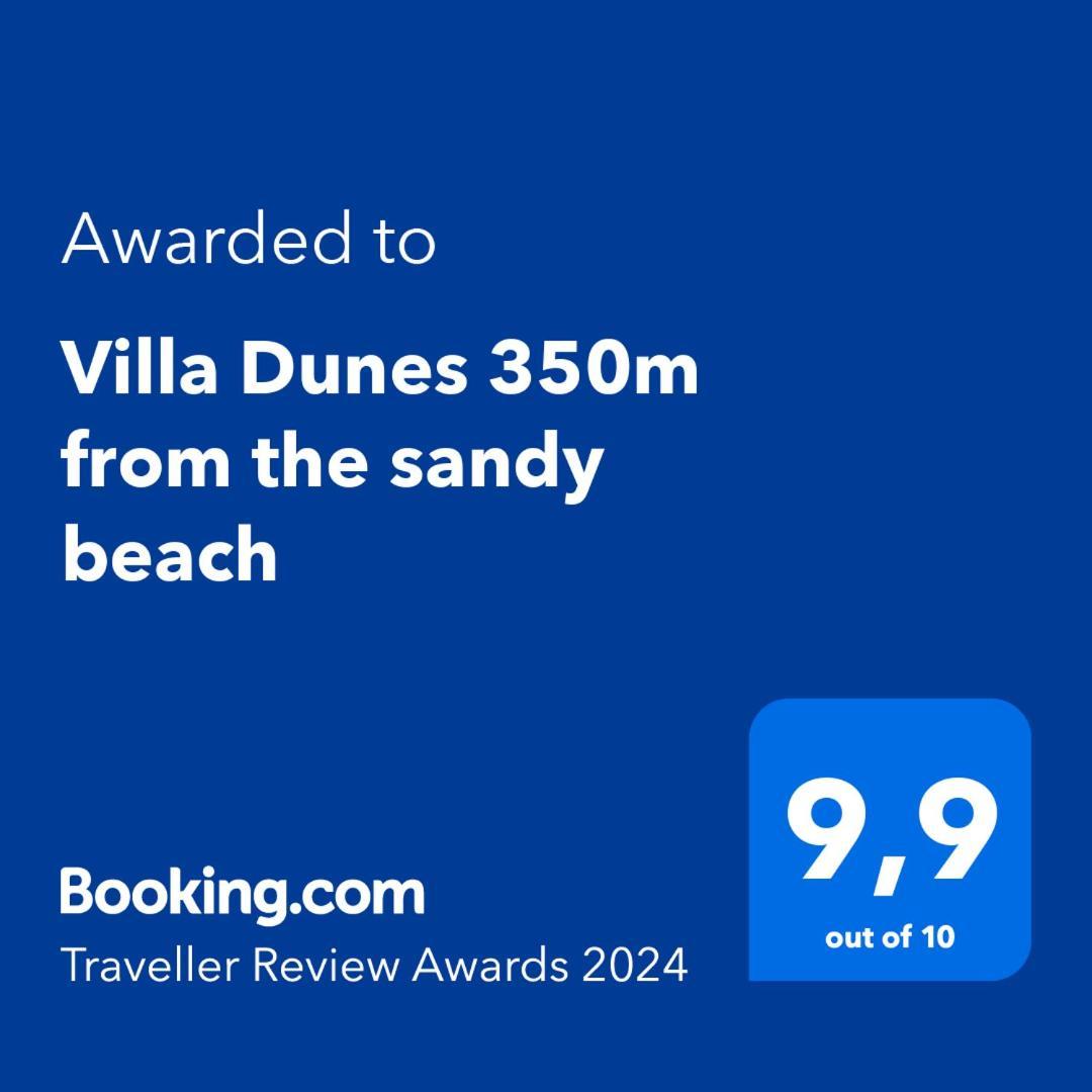 Villa Dunes 350M From The Sandy Beach Kalogria  Buitenkant foto